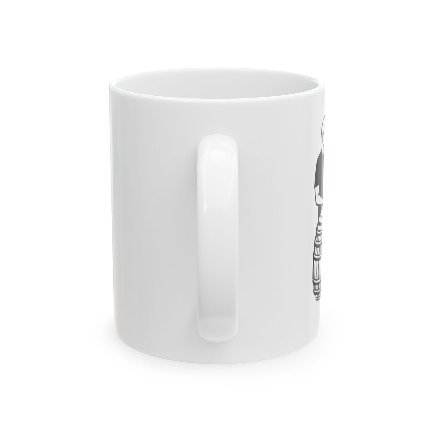 Woker Barrel Ceramic Mug - Fun Coffee Cup for Coffee Lovers, Quirky Gift for Friends, Unique Home Decor, Perfect for Any Occasion