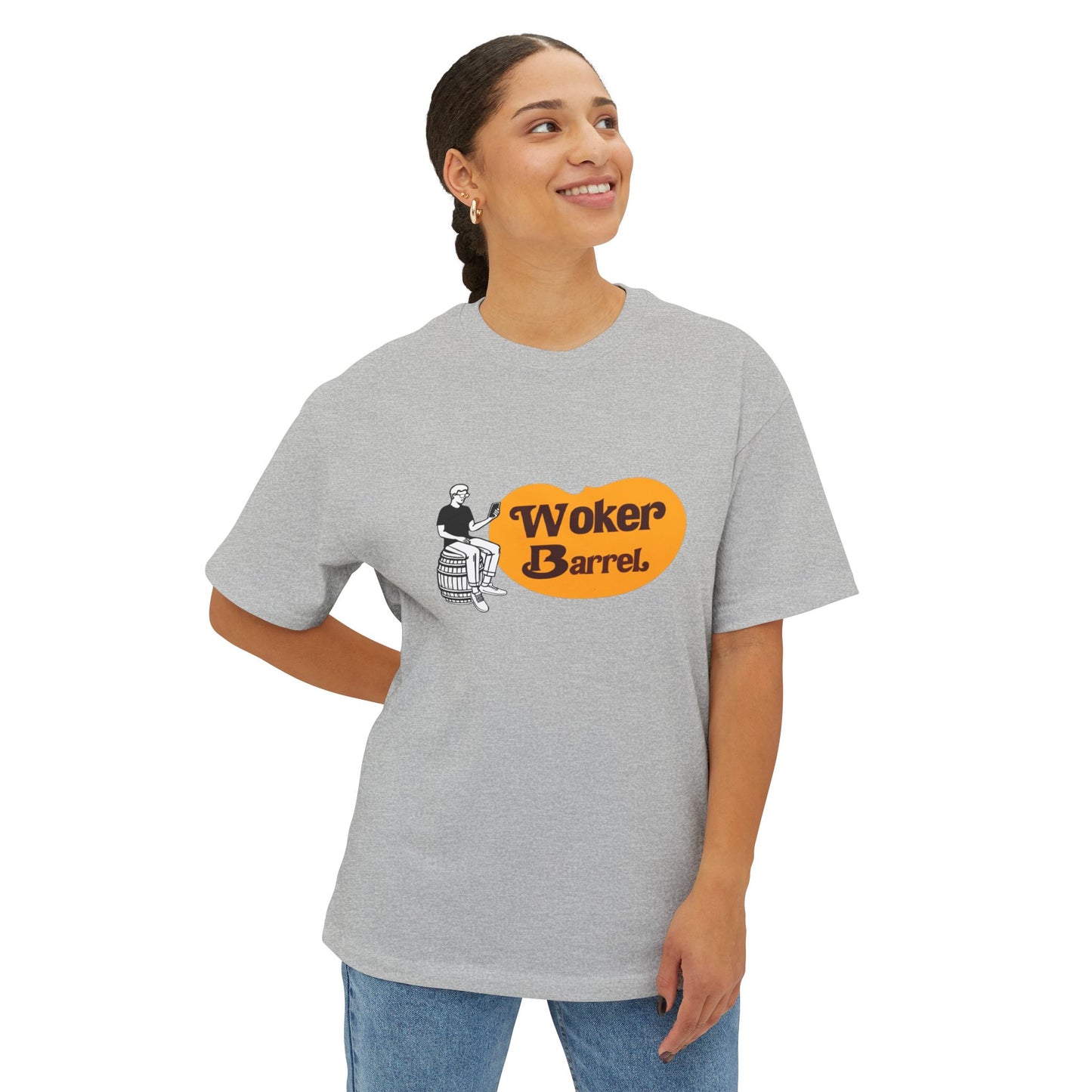 Unisex Oversized Boxy Tee